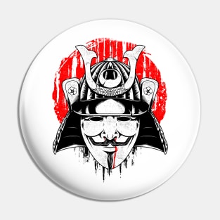 Samurai Anonymous Pin