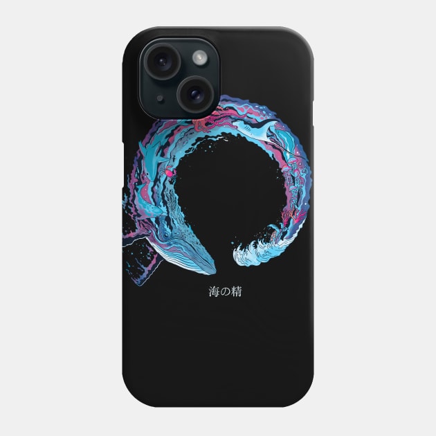 Enso The Ocean Beauty Phone Case by ppmid