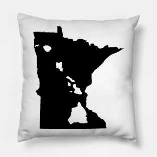 Minnesota and Hawai'i Roots by Hawaii Nei All Day Pillow