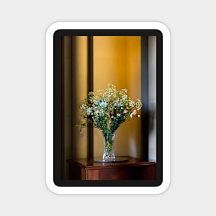 Penrhyn castle-flower in vase Magnet