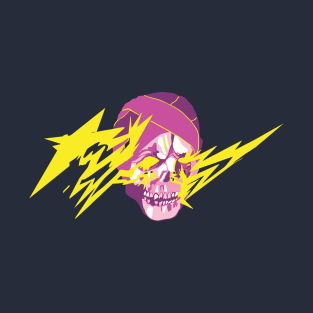 Electrocuted Skull T-Shirt