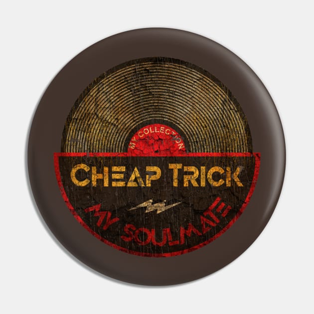 Cheap Trick - My Soulmate Pin by artcaricatureworks