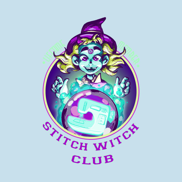 Disover Stitch Witch Club - Witchcraft - T-Shirt