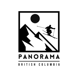 Panorama British Columbia Canada ski T-Shirt