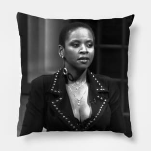 Robin Quivers- Vintage Halftone Pillow