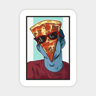 Pizza face Magnet