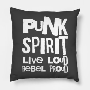 Punk spirit Pillow