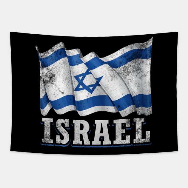 Israel Flag Tapestry by Mila46