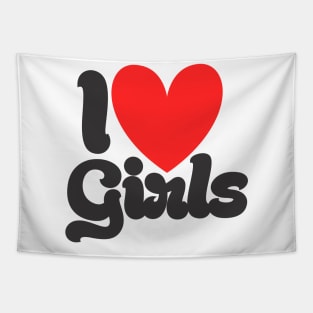 I Love Girls Tapestry