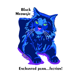 PicatsoCats Black-Meowgic T-Shirt