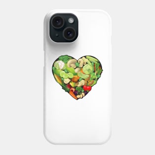 Plant-Based Heart Phone Case