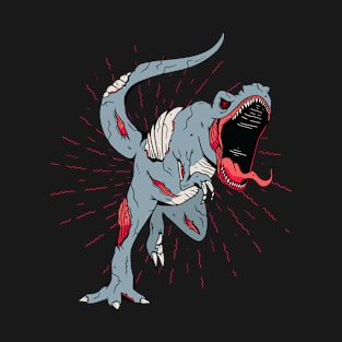 Graphic Design Zombie T Rex/ Monsters T-Shirt