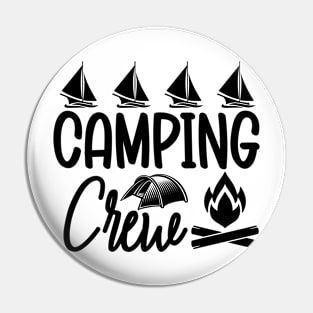 Camping crew Pin