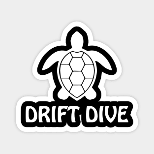 Drift dive turtle Magnet