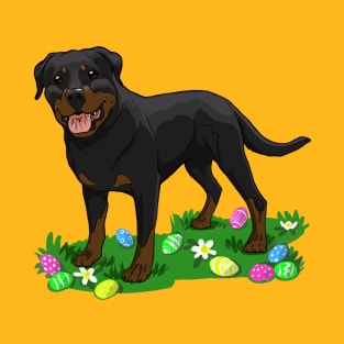 Easter Rottweiler Love! T-Shirt