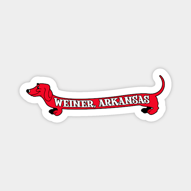 Weiner Dog Magnet by rt-shirts