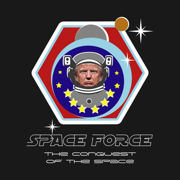 Trump Space Army Logo by MaveriKDALLAS