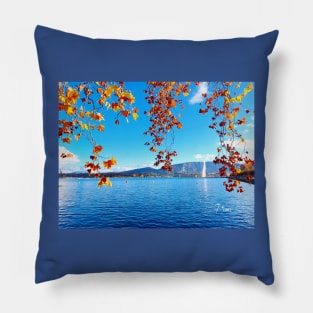 autumn in Geneva Pillow