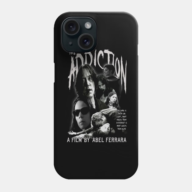 The Addiction. 1995 Vampire Gem. (Black & White) Phone Case by The Dark Vestiary