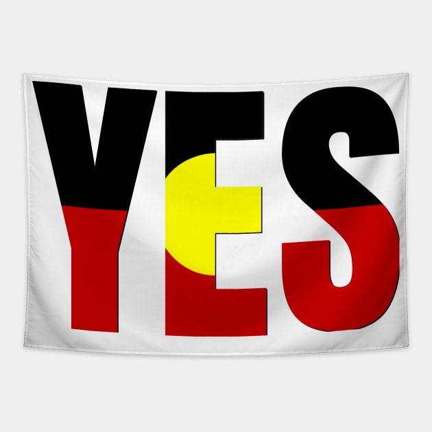 Vote YES to Indigenous Voice To Parliament Australia Tapestry by Distinct Designs NZ