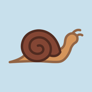 Simple Garden Snail T-Shirt