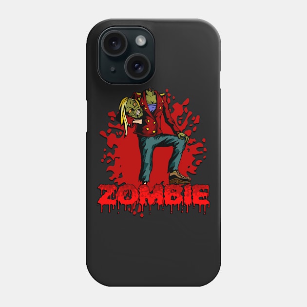 Zombie woman Phone Case by RadStar