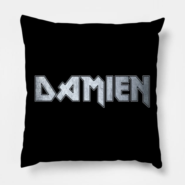 Heavy metal Damien Pillow by KubikoBakhar