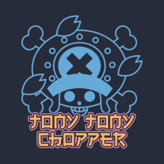 Tony Tony Chopper Jolly Roger - Tony Tony Chopper - T-Shirt | TeePublic