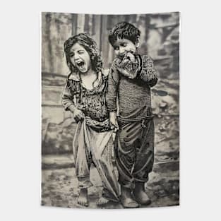 Happy Brothers Tapestry