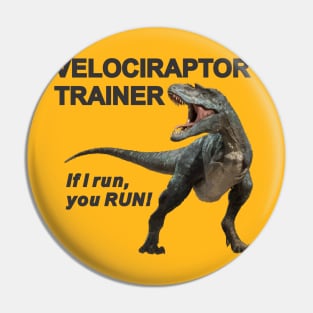 VelociraptorTrainer Pin