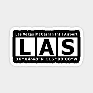 LAS Airport, Las Vegas McCarran International Airport Magnet