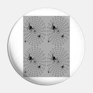 Halloween Family spider-Grey Pin