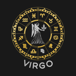 Virgo Zodiac Circle T-Shirt