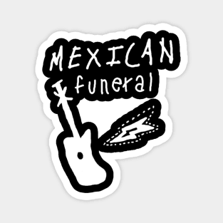 Dirk Gently mexican funeral band design Magnet