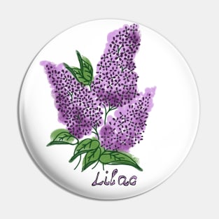 Lilac Pin