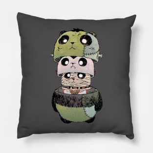 Frankenpanda and Friends Pillow