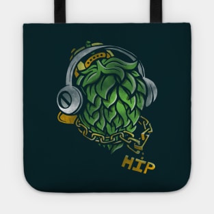 Craft Beer Hop head Humor Design Hip Hop Tote