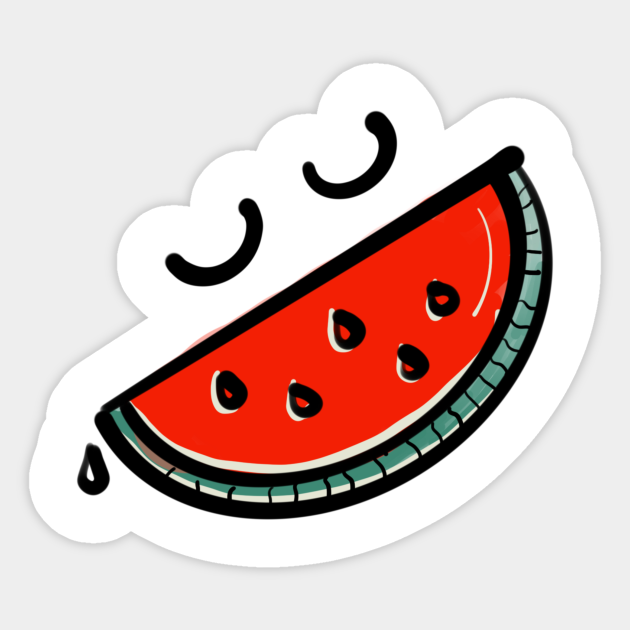 Happy Melon Happy Melon Sticker Teepublic Polish your personal project or design with these melon fruit transparent png images, make it even more personalized and more attractive. teepublic