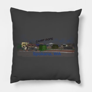 Spokane tent city Pillow