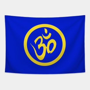 Spiritual Awakening OM Yoga Meditation Tapestry