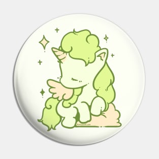 Soft Unicorn (Melon Green) Pin