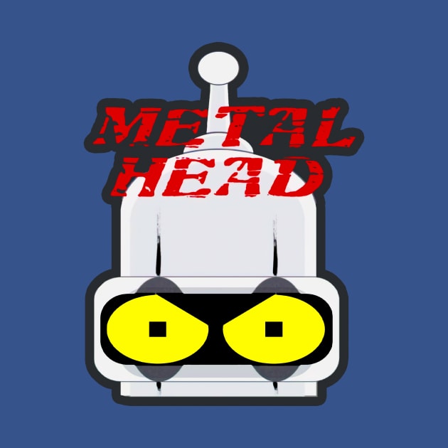 SHINY METAL HEAD 1 by arianneaubreysd