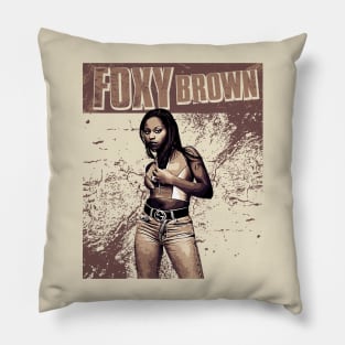 Foxy Brown Pillow