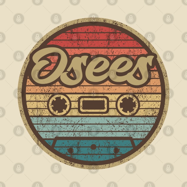 Osees Retro Cassette by penciltimes
