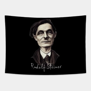 Rudolf Steiner Caricature Anthroposophy Esoteric Design Tapestry