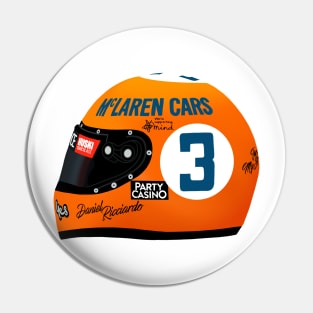 Daniel Ricciardo Monaco Helmet 2021 Pin