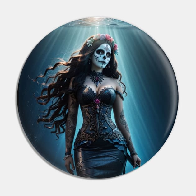 La Muerte Under The Sea Pin by MGRCLimon