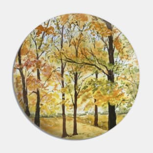 Autumn Foliage Pin