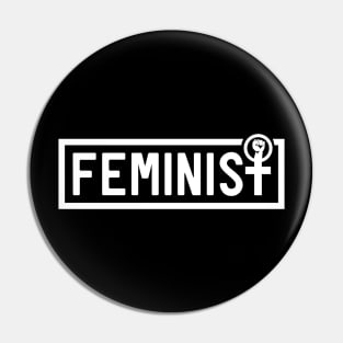 Feminist Fist Pump Pin