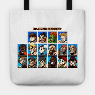 Street Fighter Player Select Tote